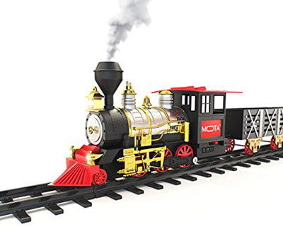 MOTA Classic Train Set with Real Smoke - Signature Sounds and Lights