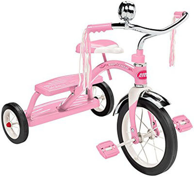 Radio Flyer Girls Classic Dual Deck Tricycle