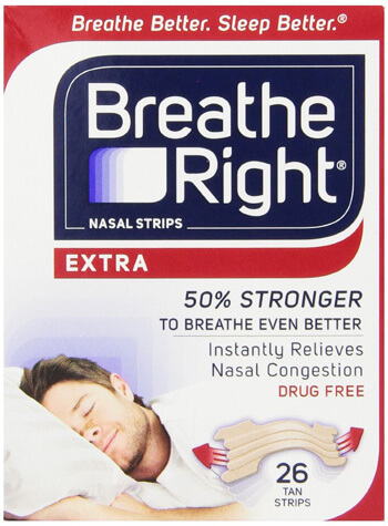 Nasal Strips from Breathe Right