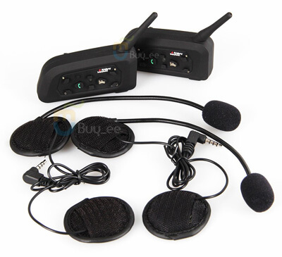 Buyee T190 Helmet Bluetooth Headset-Set of Two