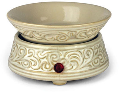 Oocc White Ceramic Electric Candle Warmer