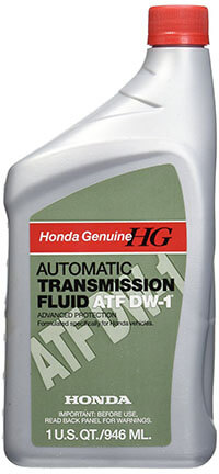 Honda DW-1 Automatic Transmission Fluid