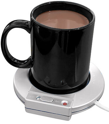 Evelots 1 or 6 Mug Warmer Electric Beverage Heater