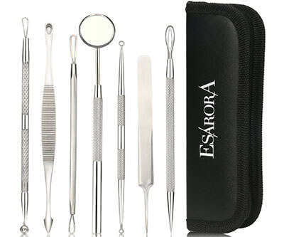 ESARORA Blackhead Remover Kit, 7 Professional Tools