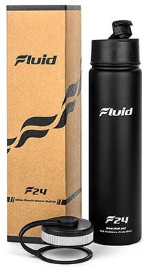 Fluid Sports Stainless Water Bottle