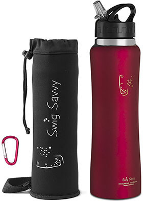 Swig Savy Stainless Steel Water Bottle