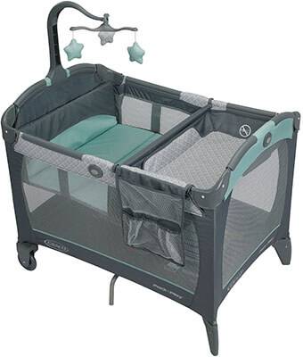 Graco Pack 'n Play Playard, Change 'n Carry Portable Changing Pad