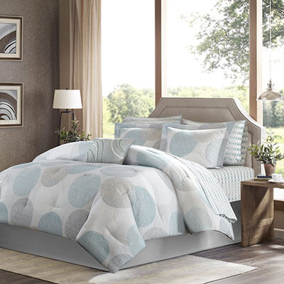 Madison Park Essential Knowles MPE10-161 Complete Bed Sheet Set