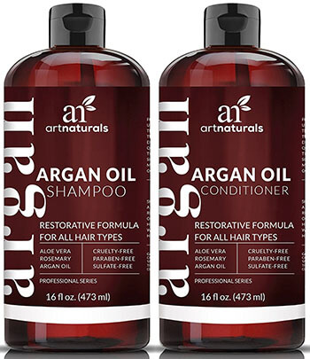 Art Naturals Argan Oil Hair Shampoo and Conditioner Set
