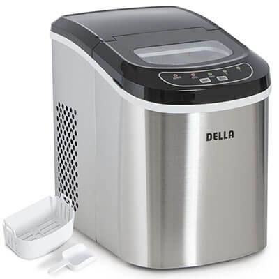 Della Portable Countertop Ice Maker