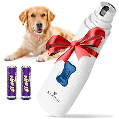 Benicci Premium Pet Nail Grinder, Battery Powered