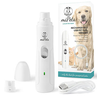 miPets Rechargeable USB Pet Nail Grinder