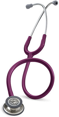 3 M Littmann Classic III Stethoscopes, Plum Tube