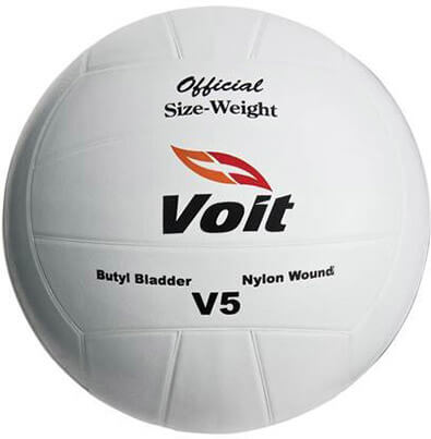 Voit V5 Volleyball- Rubber Covered