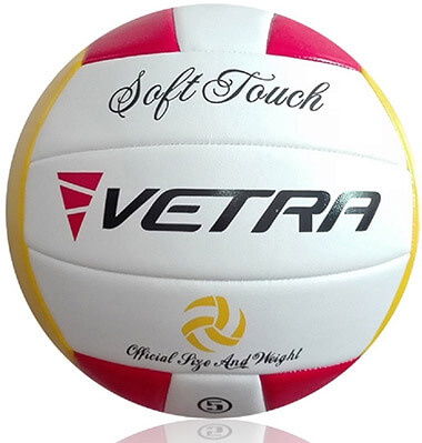 Vetra Volleyball Soft Touch Volley Ball - Official Size 5