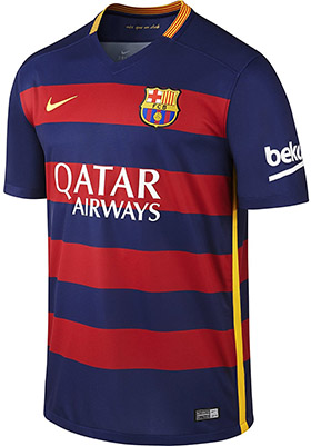 Nike Barcelona Home Stadium Jersey