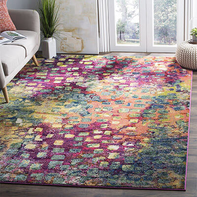 Safavieh MNC225D Modern Abstract