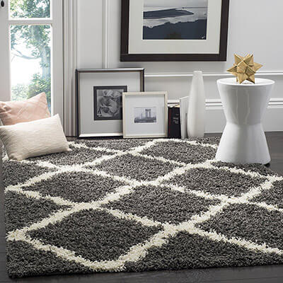 Safavieh SGD257A Dallas Shag Collection Area Rug