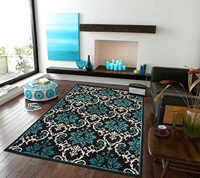 AS Quality Rugs Contemporary Blue Area Rugs