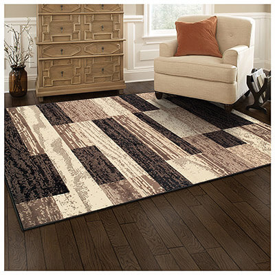 Superior Floor Rug Modern Rockwood Collection