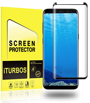 iTurbos 2-Pack Galaxy S8 Screen Protector