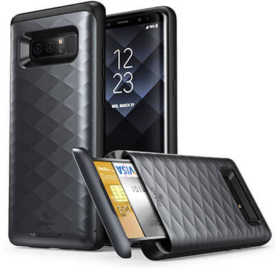 Clayco Black Galaxy Note 8 Case