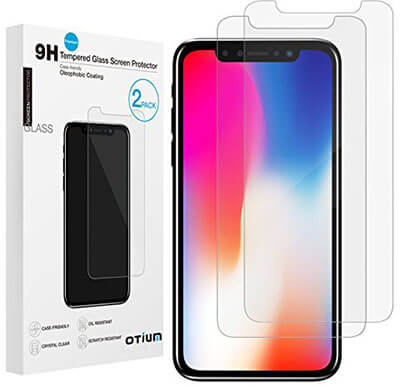 Otium iPhone X Tempered Glass Screen Protector