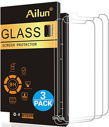 AILUN iPhone X Glass Screen Protector, Anti-Scratch
