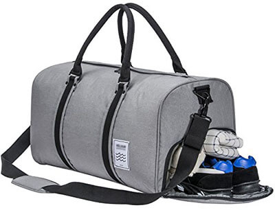 Laisome Men's Gym Bag Duffle Bag Weekend Bag