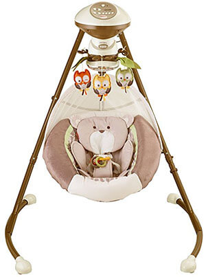My Little Snugabear Cradle 'N Swing by Fisher-Price