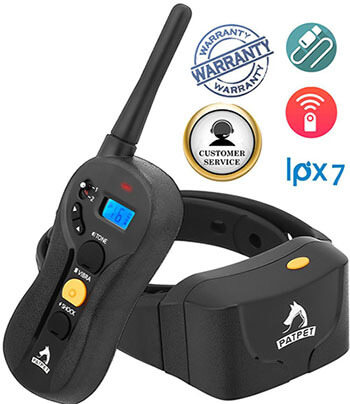 Remote Dog Training Collar by Patpet