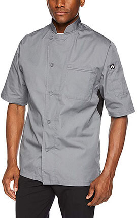Chef Works Men's Valais V-Series Chef Coat