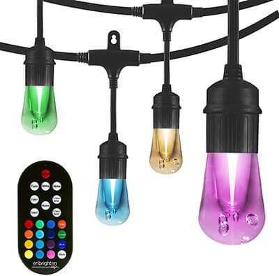 Enbrighten 37790 Vintage String Lights