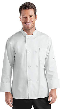 On The Line 'Men's Long Sleeve Chef Coat