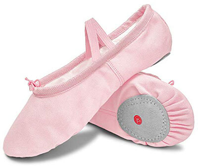 L-Run Girls Ballet Slipper Shoes