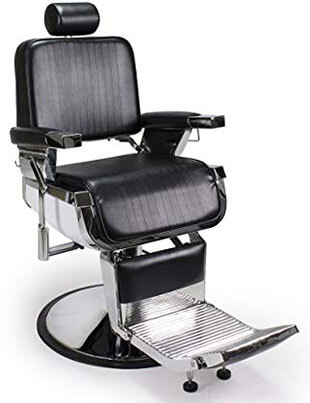 Artist Hand Heavy-Duty Barber Chair Shampoo 360-Degree Recline Salon Chair