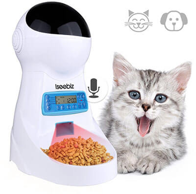 Iseebiz Automatic Cat Feeder