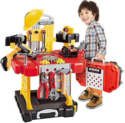 Young Choi's Kid’s Power Workbench Construction Tool
