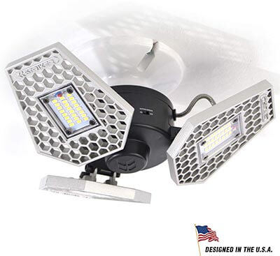 Striker Concepts TRiLIGHT 3000 Lm Screw-in Motion-Activated Ceiling Light