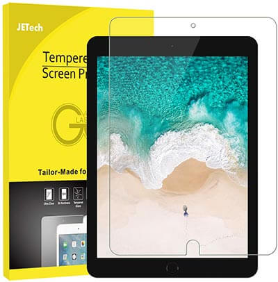 JETech Screen Protector for iPad Air 3 -10.5 Inch 2019 Model and iPad Pro 10.5 -2017