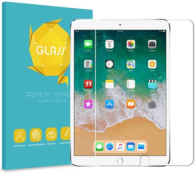 Fintie Tempered Glass Screen Protector for iPad Air 3 10.5" / iPad Pro 10.5"