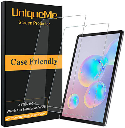 UniqueMe Compatible with Samsung Galaxy Tab S6 Screen Protector