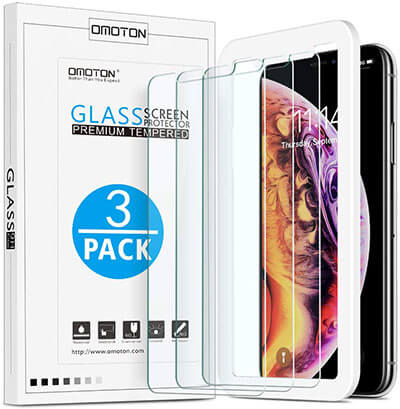 OMOTON Screen Protector for Apple iPhone 11 Pro Max