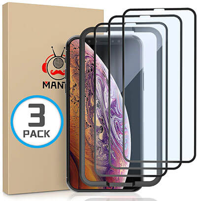 MANTO Screen Protector for iPhone 11 Pro Max and iPhone Xs Max
