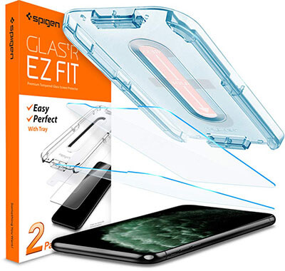 Spigen Tempered Glass Screen Protector for iPhone 11 Pro Max/iPhone Xs Max