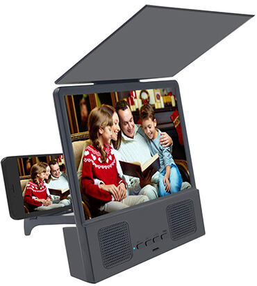 Jushi 8 Inches Screen Magnifier 3D Smart Mobile Phone