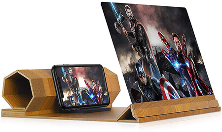 Dizaul 12 inch Screen Magnifier for Smartphone