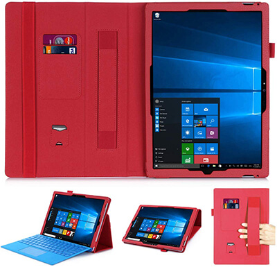 YD US Tech Jasilon Premium Folio Leather Case