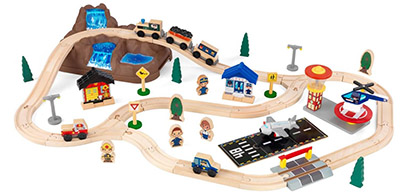 KidKraft Bucket Top Mountains Train Set