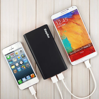 EasyAcc Classic 10000mAh Power Bank Brilliant External Battery Pack